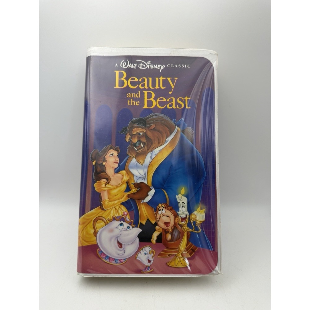 Beauty and The Beast Walt Disney Classic 1325 Black Diamond VHS Tape